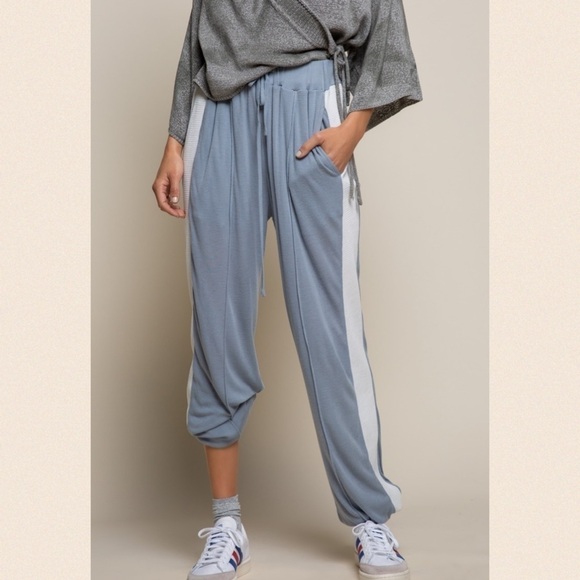 Dreams Blue 100% Tencel Track Pants - Picture 5 of 5